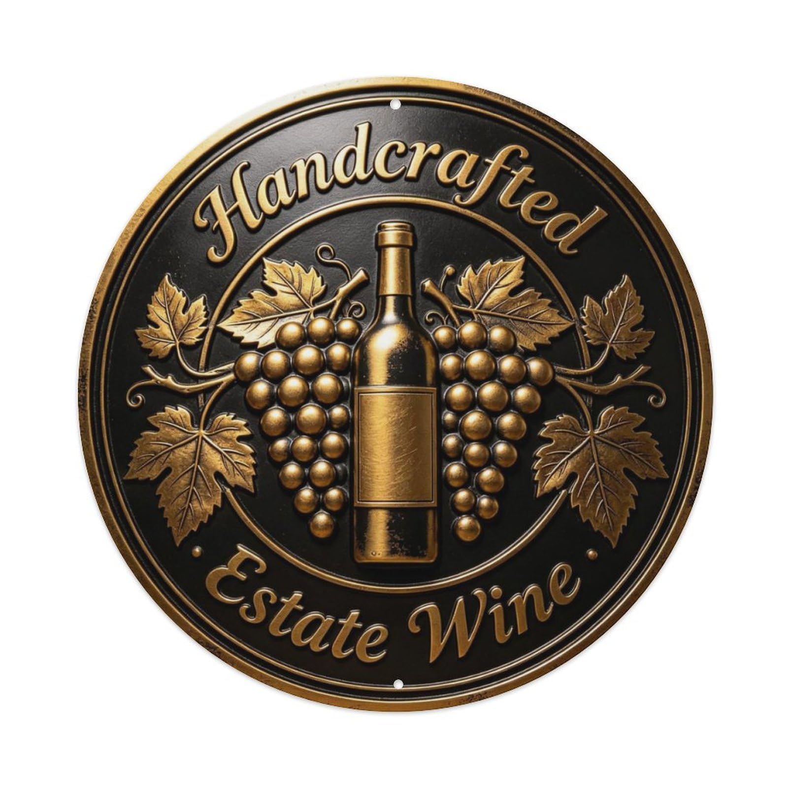 Homemade Wine Cellar Metal Tin Sign Plaque