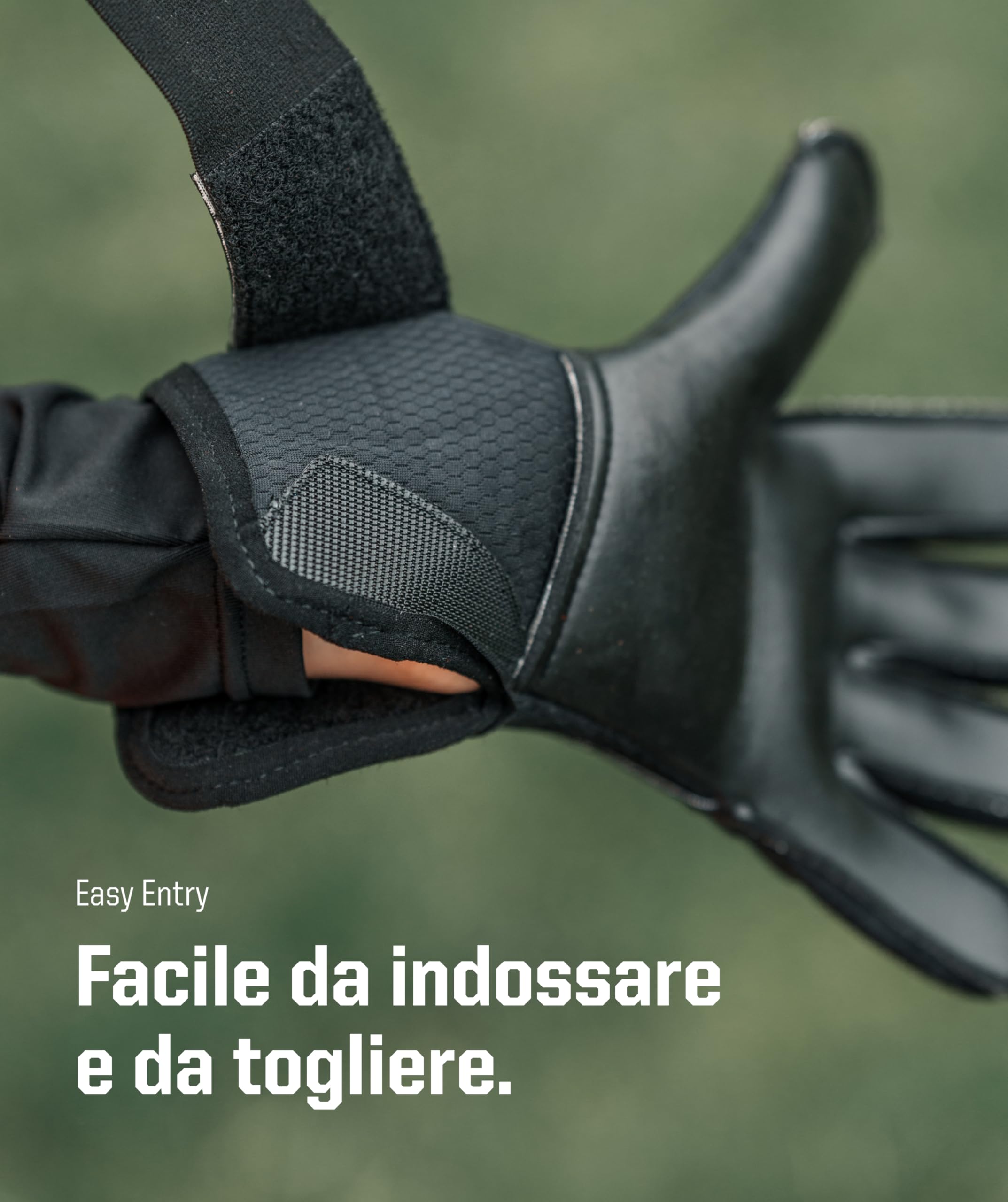 T1TAN Rebel (FP) Guantes de Portero para niños - Guantes de fútbol para porteros - con protección para los Dedos