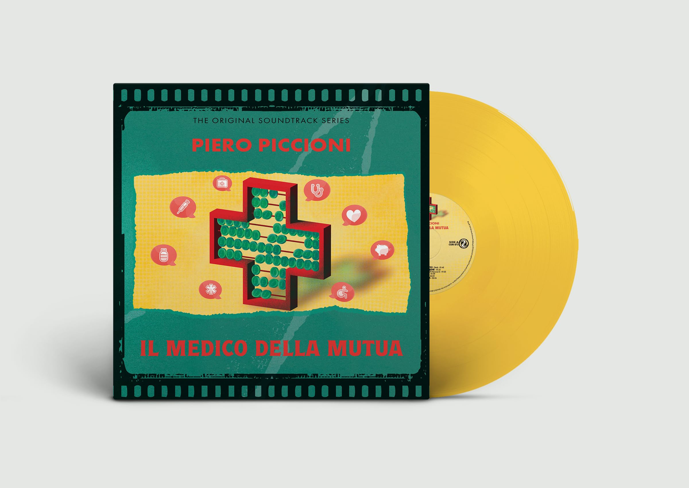 PICCIONI, Piero - Il Medico Della Mutua (Soundtrack) - YELLOW VINYL LP + CD