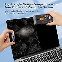 Vista 3 de Ordilend Kit de limpieza de teclado, limpiador de laptop, kit de limpieza de cámara de computadora todo en uno, herramienta de cepillo, limpiador