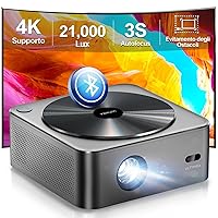 ULTIMEA Proiettore 4k Supportato con Auto Focus/Keystone, 700 ANSI 27000Lumens Videoproiettore
