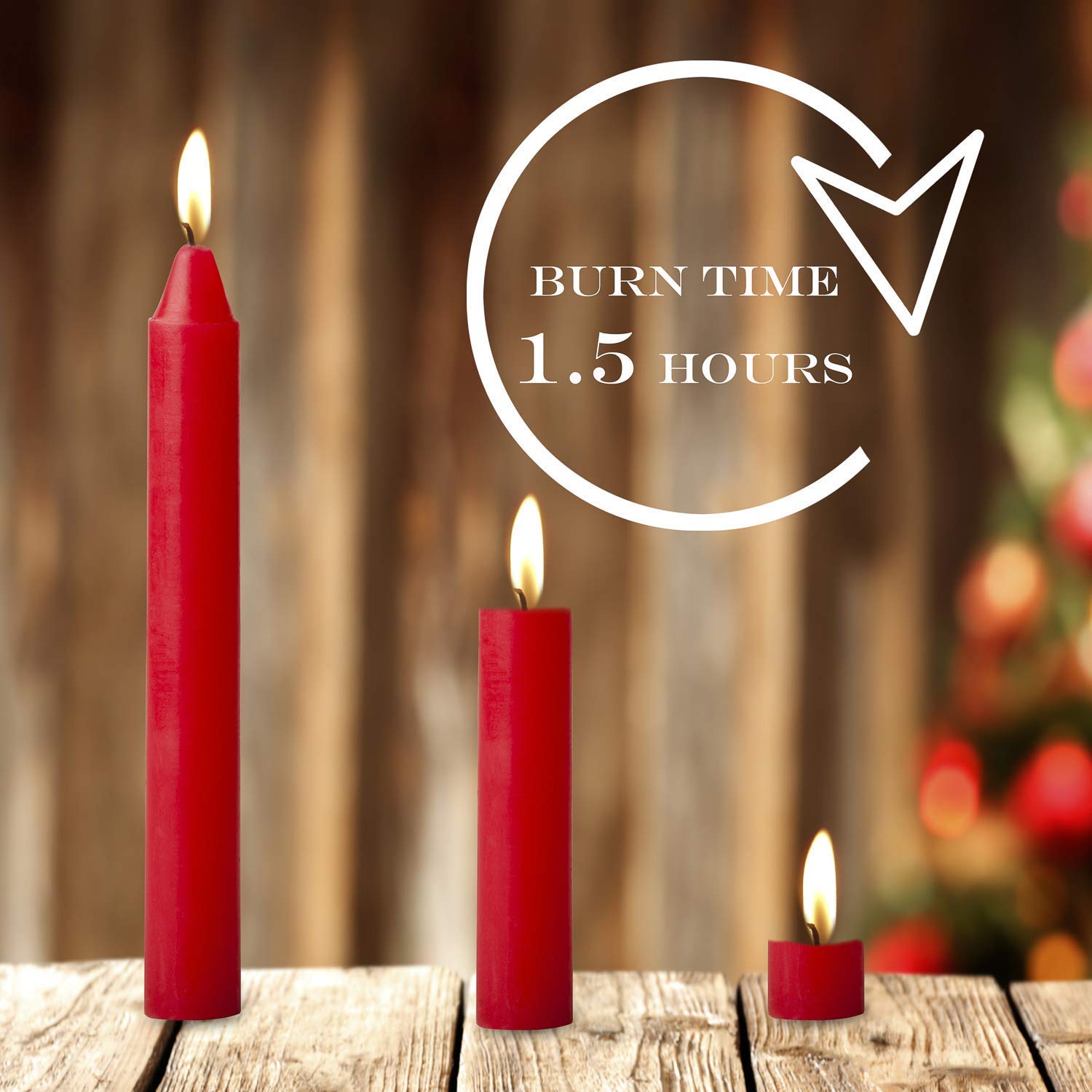 Amazon.co.jp: NORDICO キャンドルライト 100個 バルクレッド