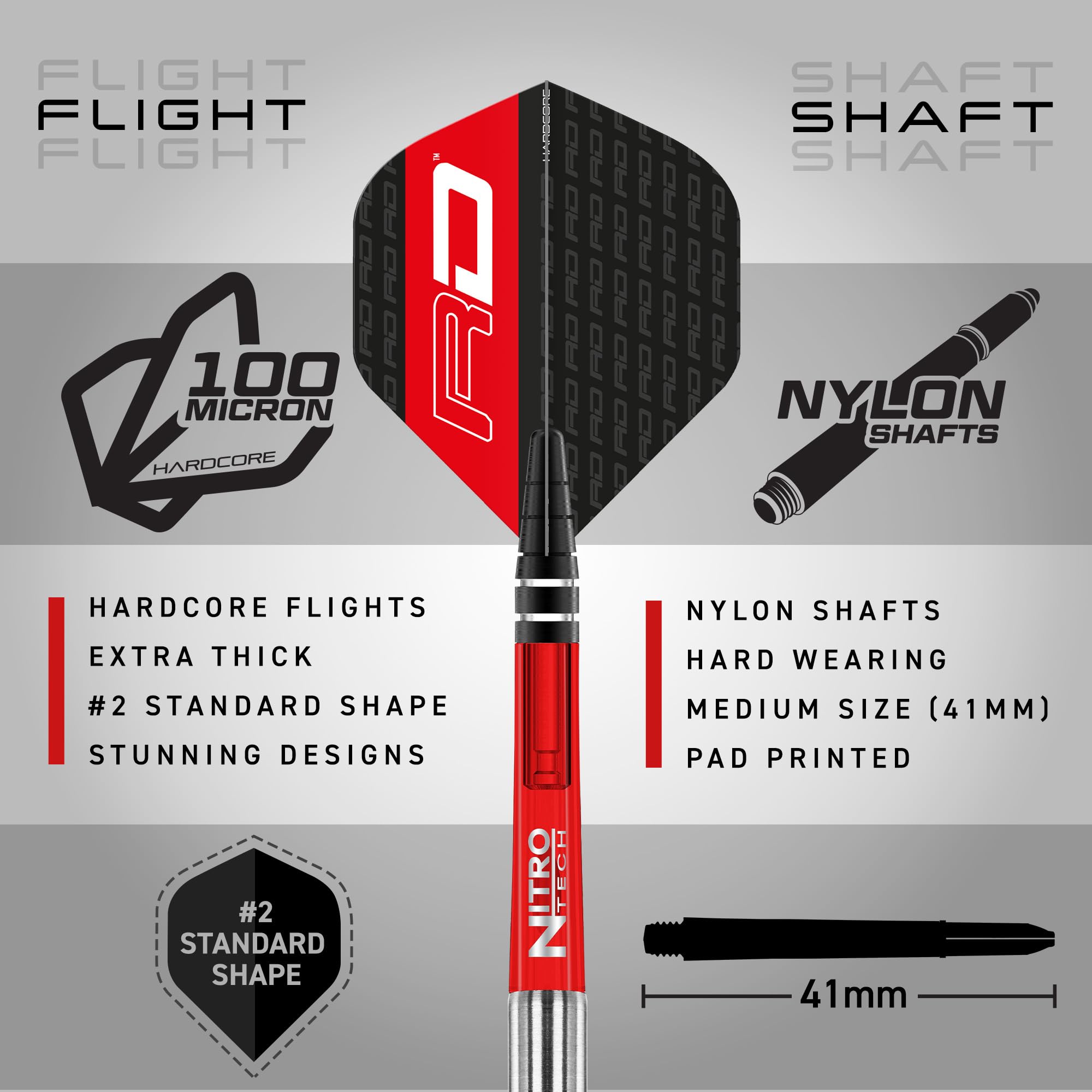 Red Dragon Javelin Set Freccette Tungsteno 26 g