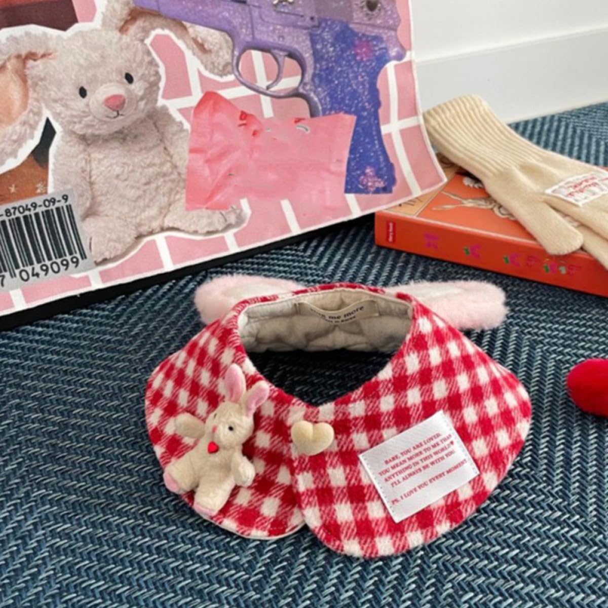 POPETPOP 3pièces Écharpe pour Animaux De Compagnie Bandana De Pâques pour Chien Et Chat Bavoir Réutilisable Et Confortable pour Look