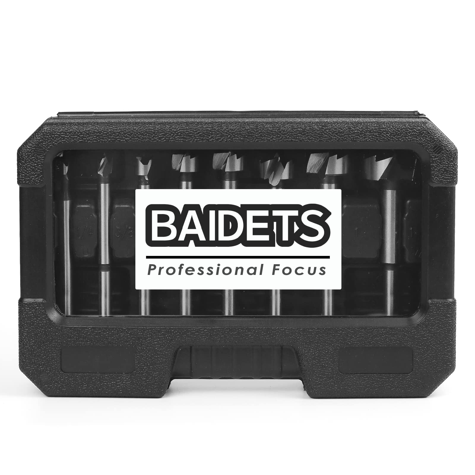 BAIDETS Forstner Bit Set - 8 Pcs for Wood Drilling -7 BAIDETS Forstner Bit Set - 8 Pcs for Wood Drilling -7