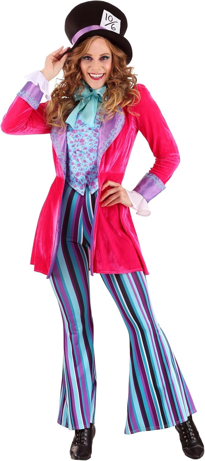 Women's Whimsical Mad Hatter Costume