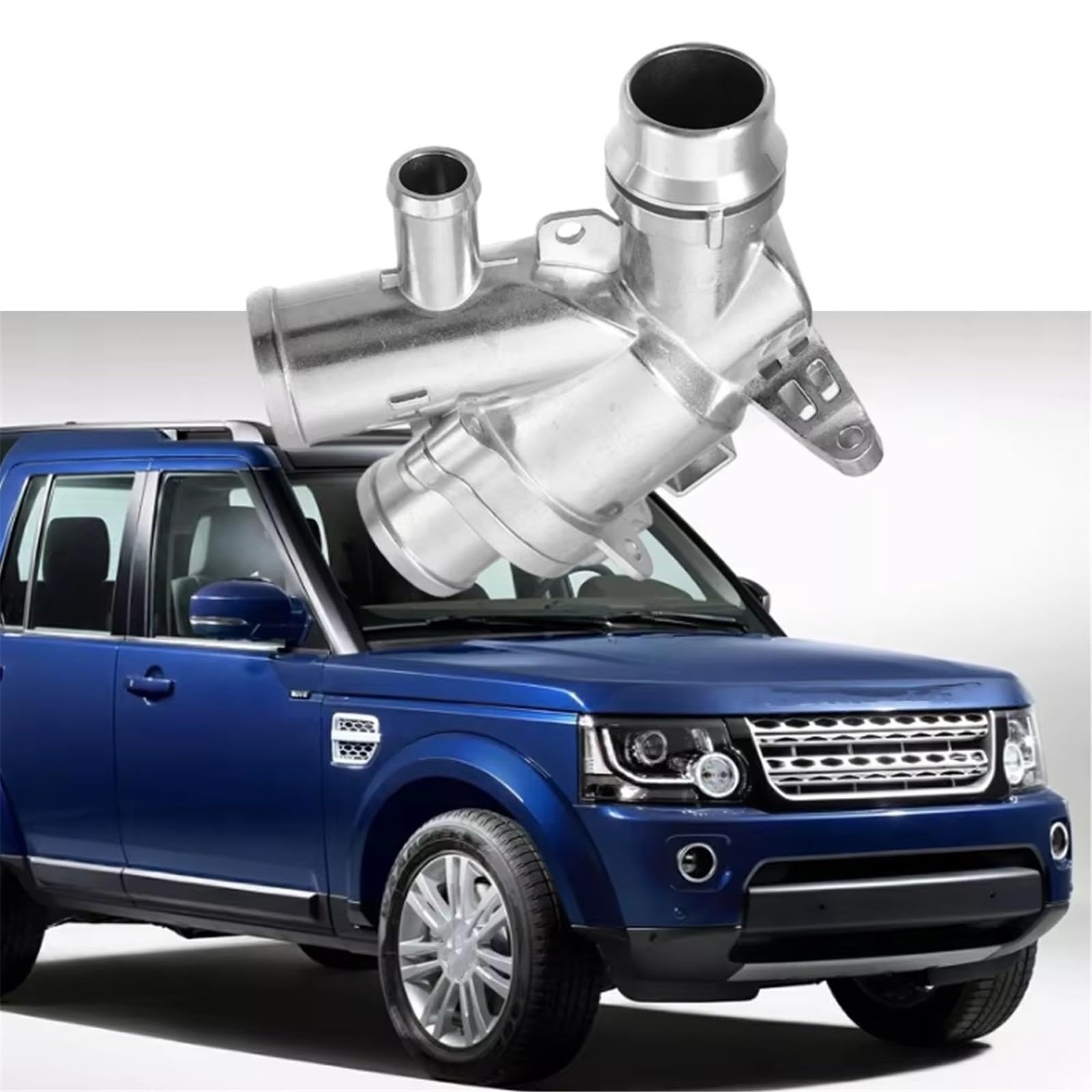 Obudowa termostatu chłodziwa dla Land Rover Lr4 2010-2016 Lr010799 Lr032135 Lr035124 Obudowa termostatu płynu chłodzącego silnika samochodowego