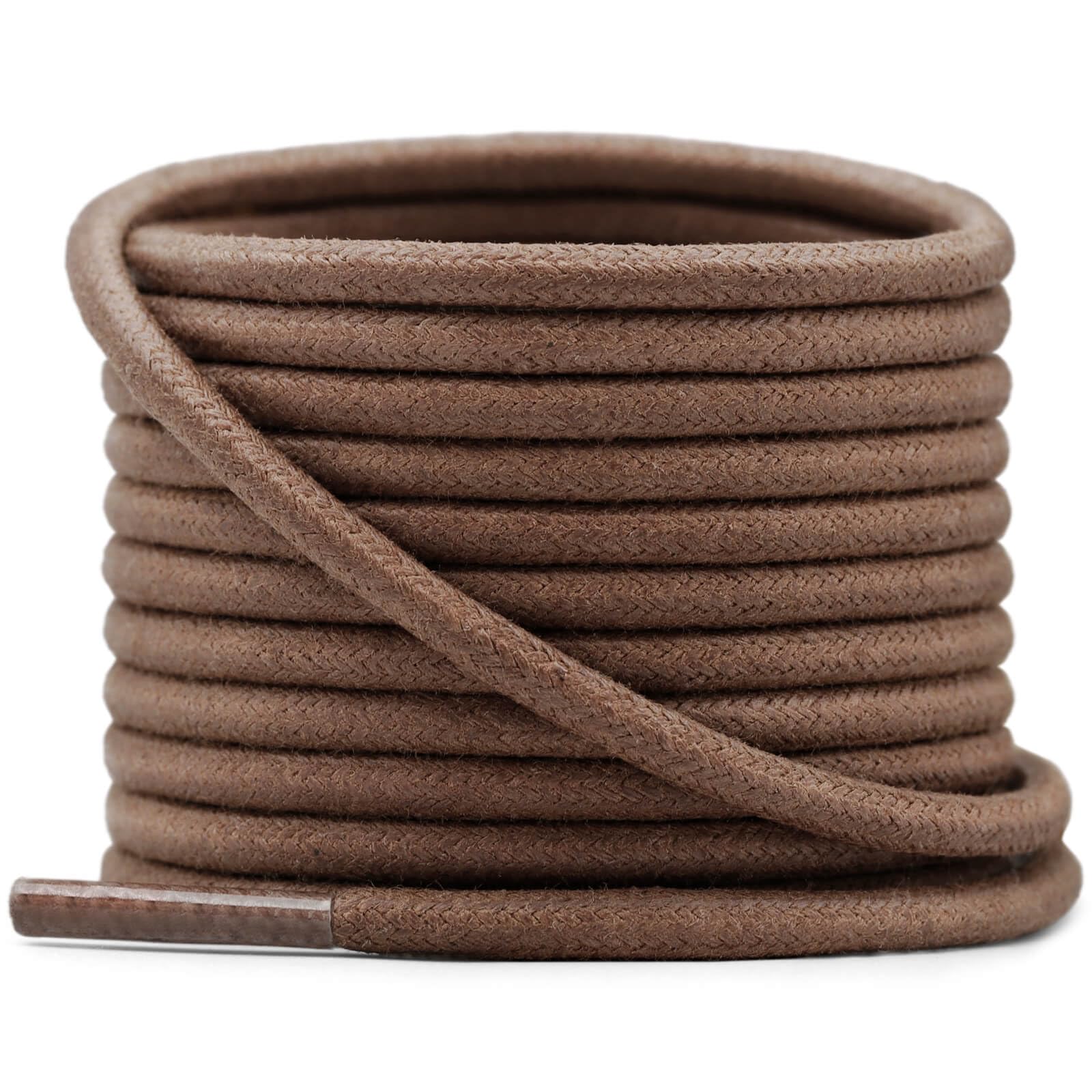 YFINE Round Waxed Dress Shoes Shoelaces Boots Shoe Laces (2 Pair)