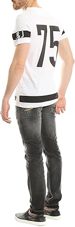 Jack & Jones Jcokim Tee SS Crew Neck Fst T-Shirt For Men, White, XL