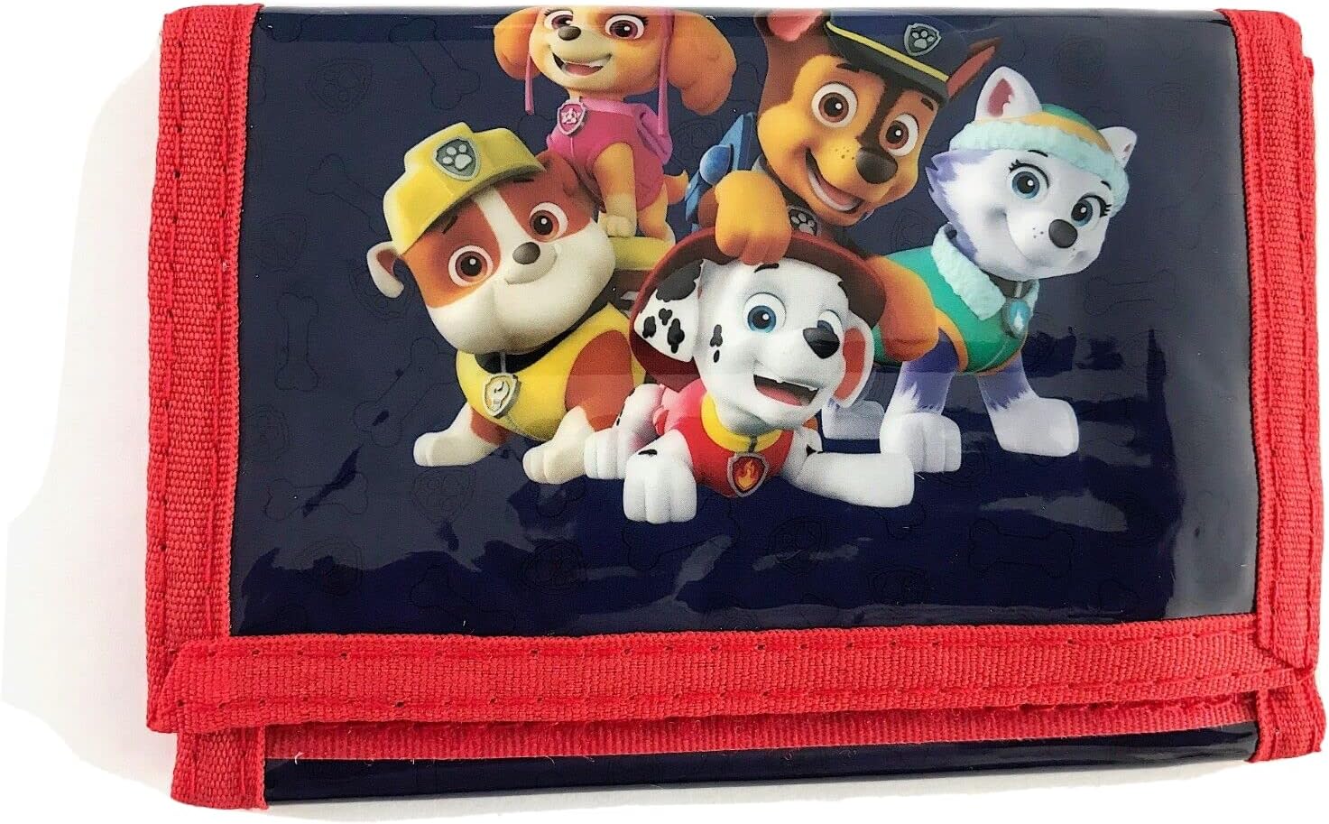 Paw Patrol Official Nickelodeon Boys Trifold Money Change Notes Wallet ...