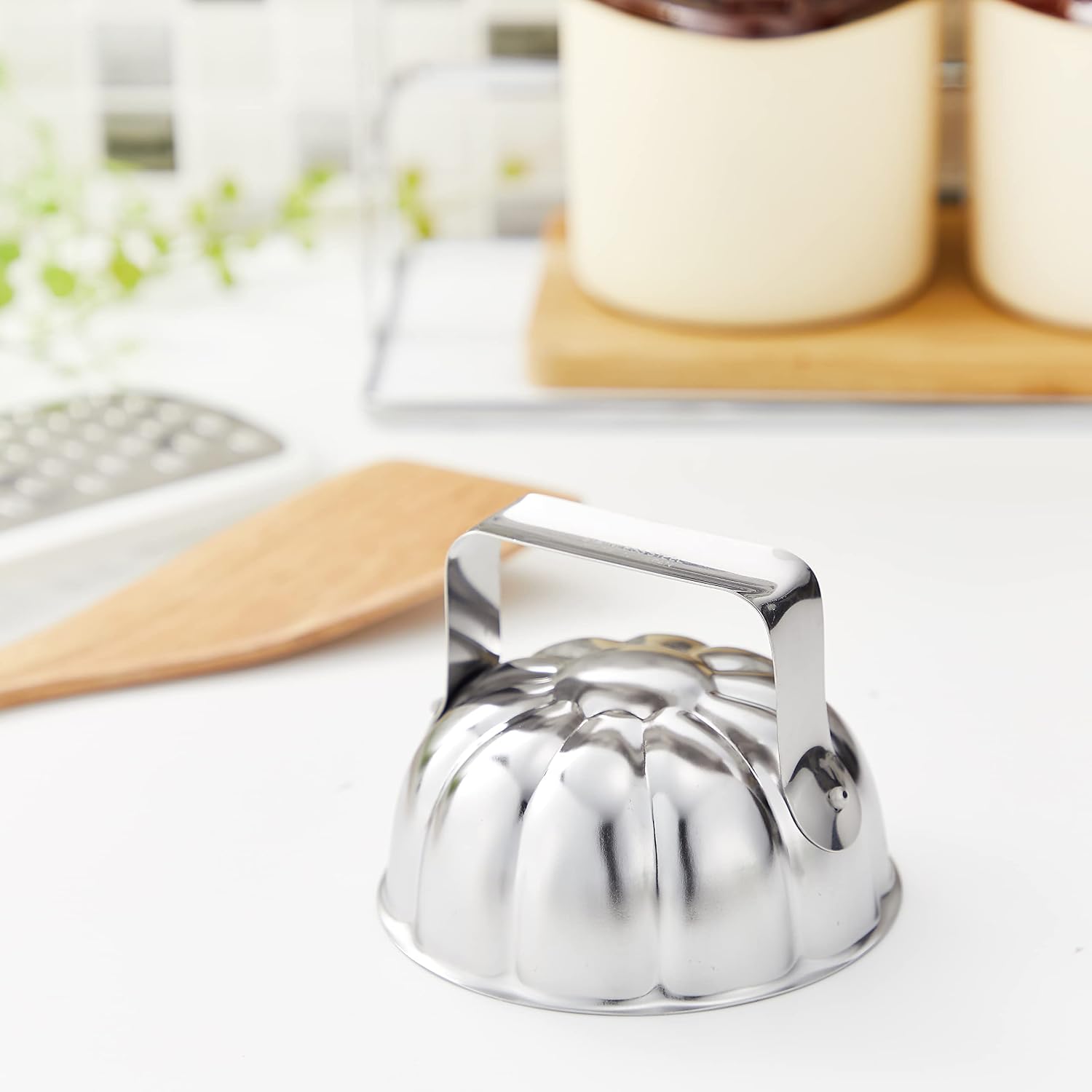 [Commercial Use] Stainless Steel Rice Mold Chrysanthemum Type C-1049