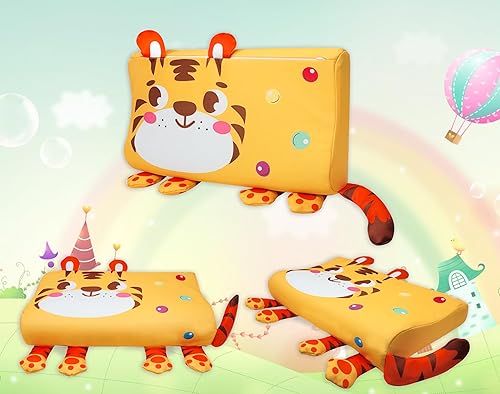 Miniatura 6 de Almohada para niños pequeños para dormir. Almohada suave y pequeña de espuma viscoelástica transpirable para cama infantil. Funda de almohada