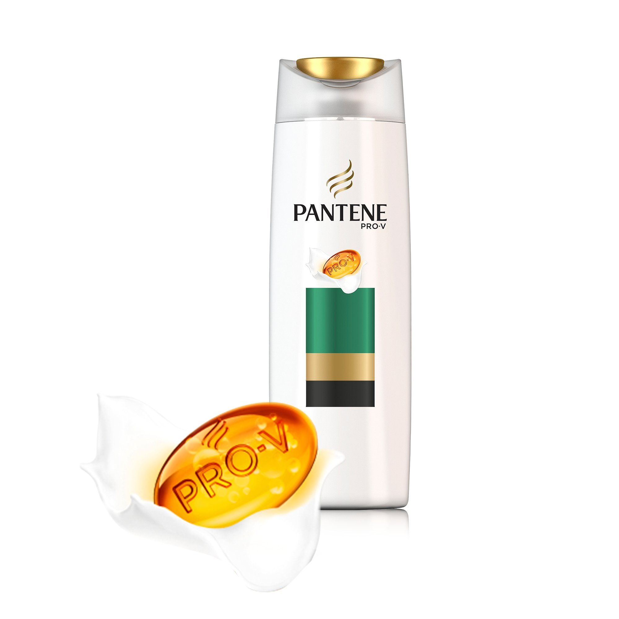 Pantene Smooth and Sleek Shampoo 700 ml, white, 700 ml (Pack of 1) - Image 2