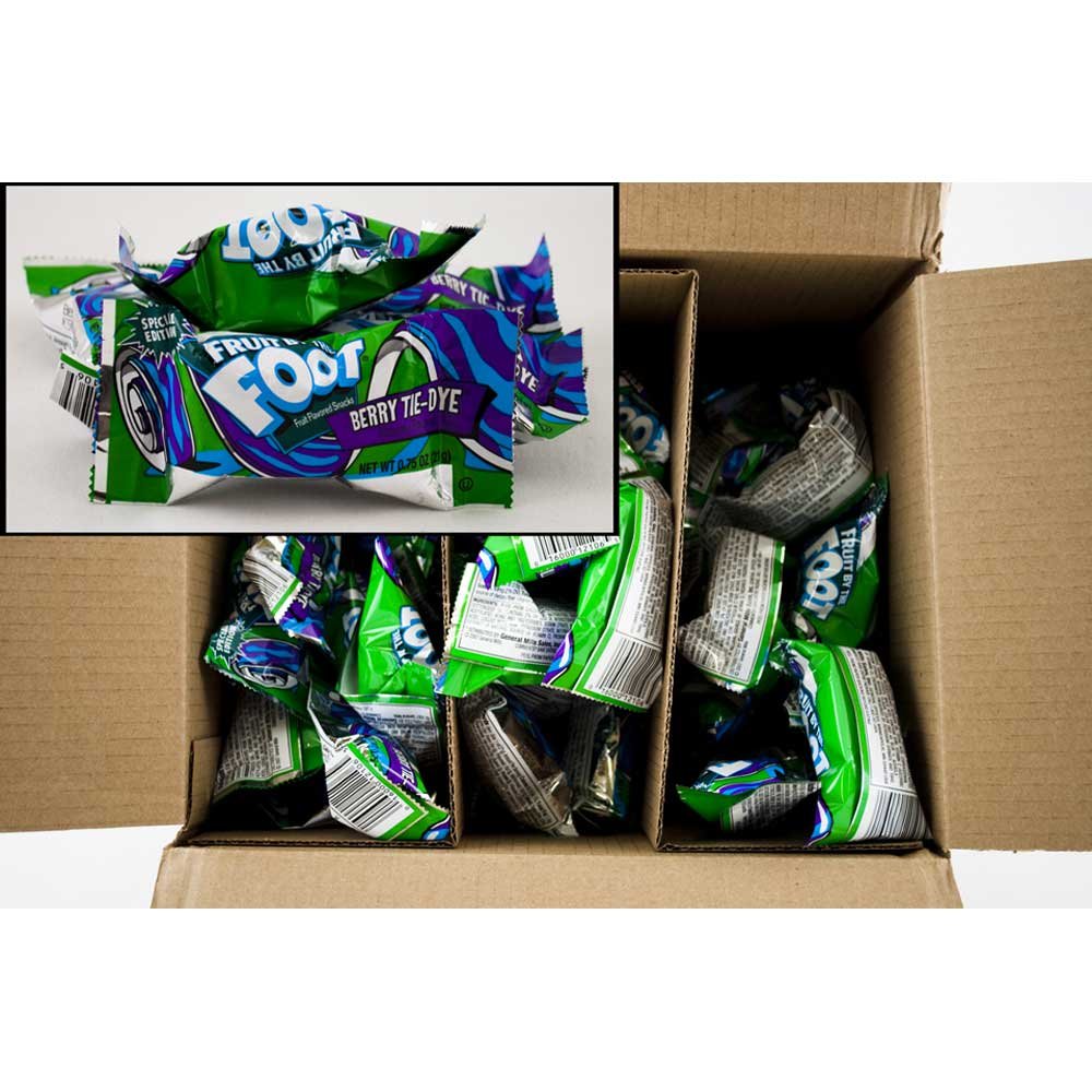 Fruit by the Foot Berry Tie-Dye - 0.5 oz. pack, 96 per case