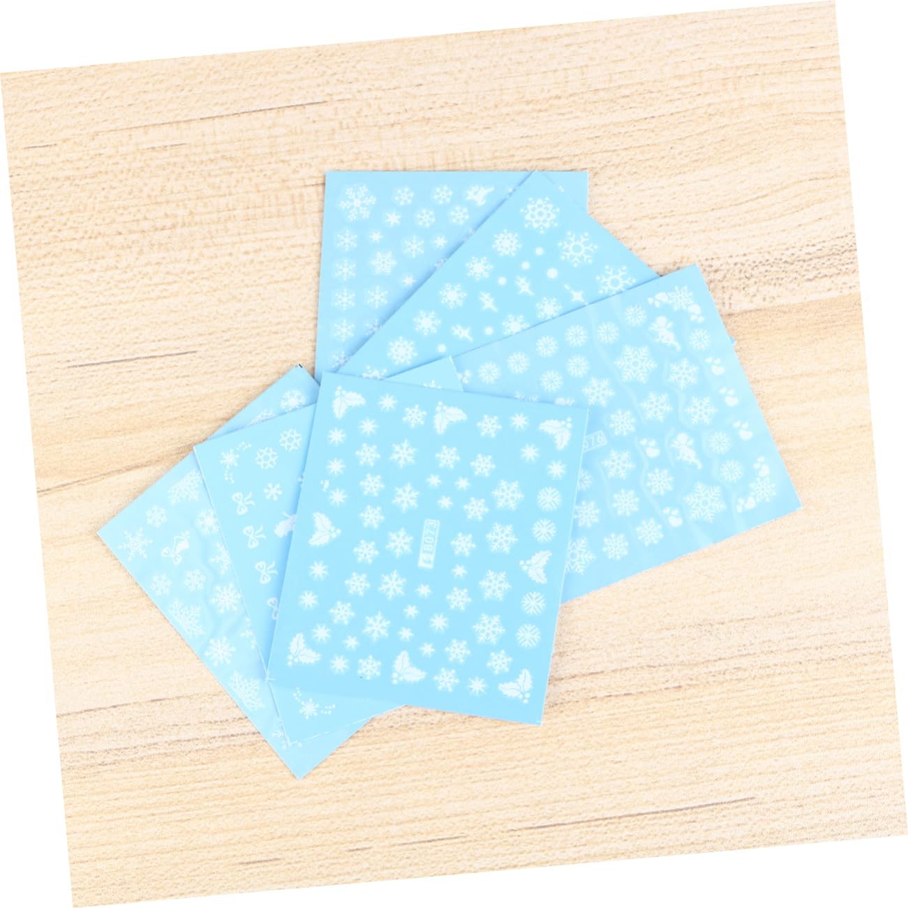 Healeved 60pezzi Adesivi Per Unghie Natalizio Design Decorazioni Per Manicure Facili Applicare Accessori Per