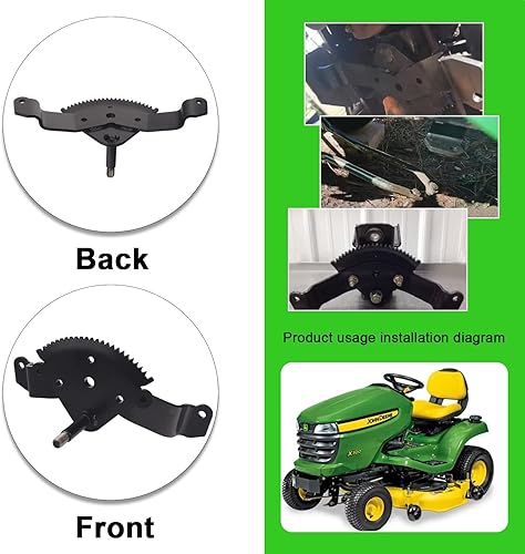 Miniatura 4 de MWEDP AM136297 - Engranaje sector de dirección para tractores de césped John Deere X500 X520 X320 X340 AM136297 - Sustituye a los modelos anteriores