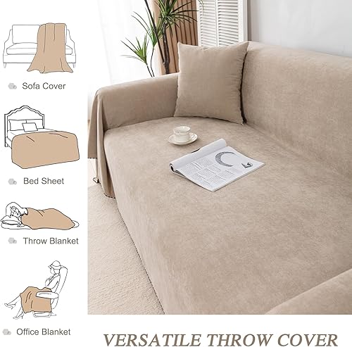 Miniatura 5 de Lucky Monet Funda impermeable de sofá modular lavable, protector para mascotas y perros, resistente al agua, para sofá biplaza o futón para sofá