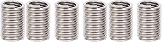50Pcs Wire Thread Insert Sleeve, 304 Stainless Steel Metric, Screw Repair Sleeve Assortment Kit for Automotive Repairs(2.5D)