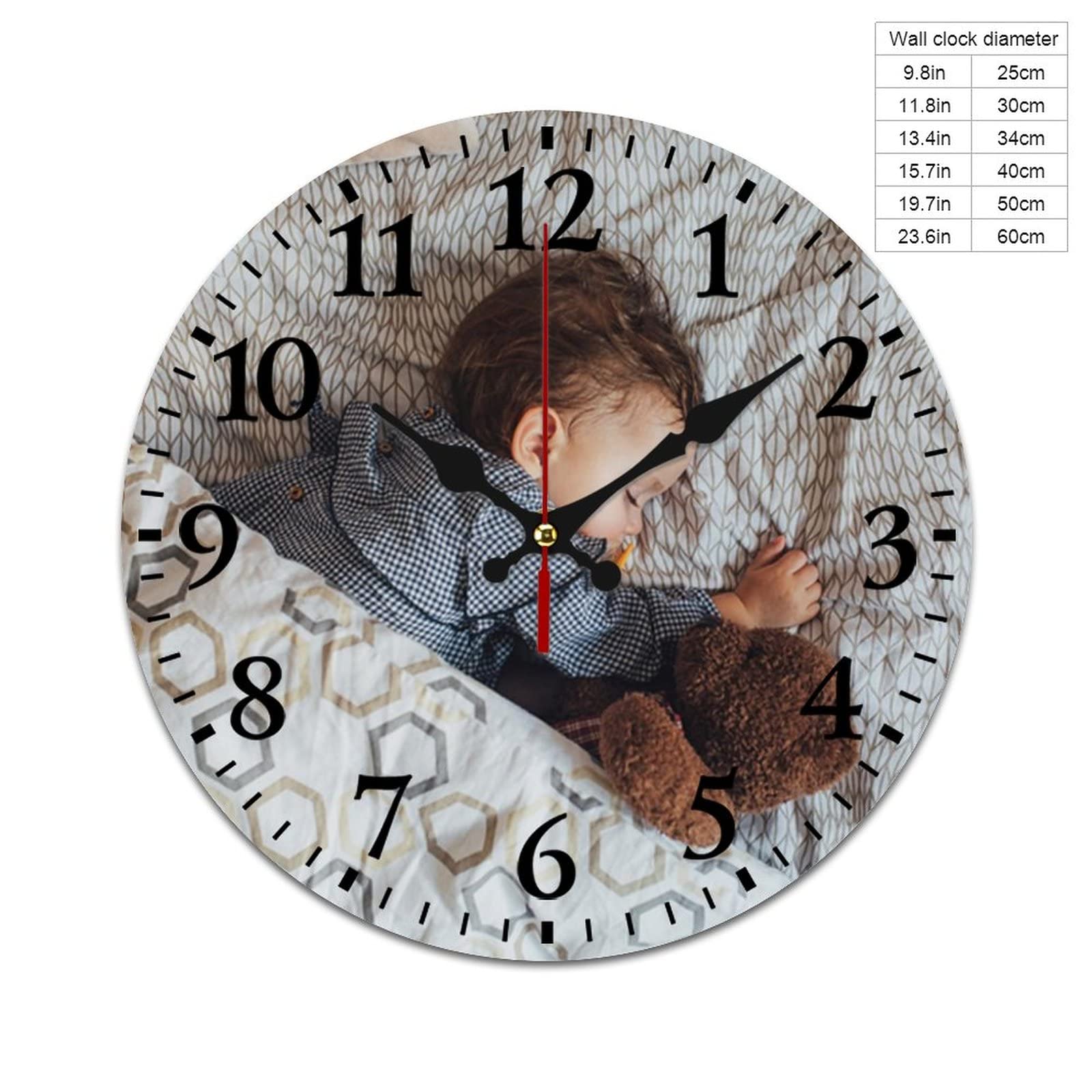 fotouhr selber basteln