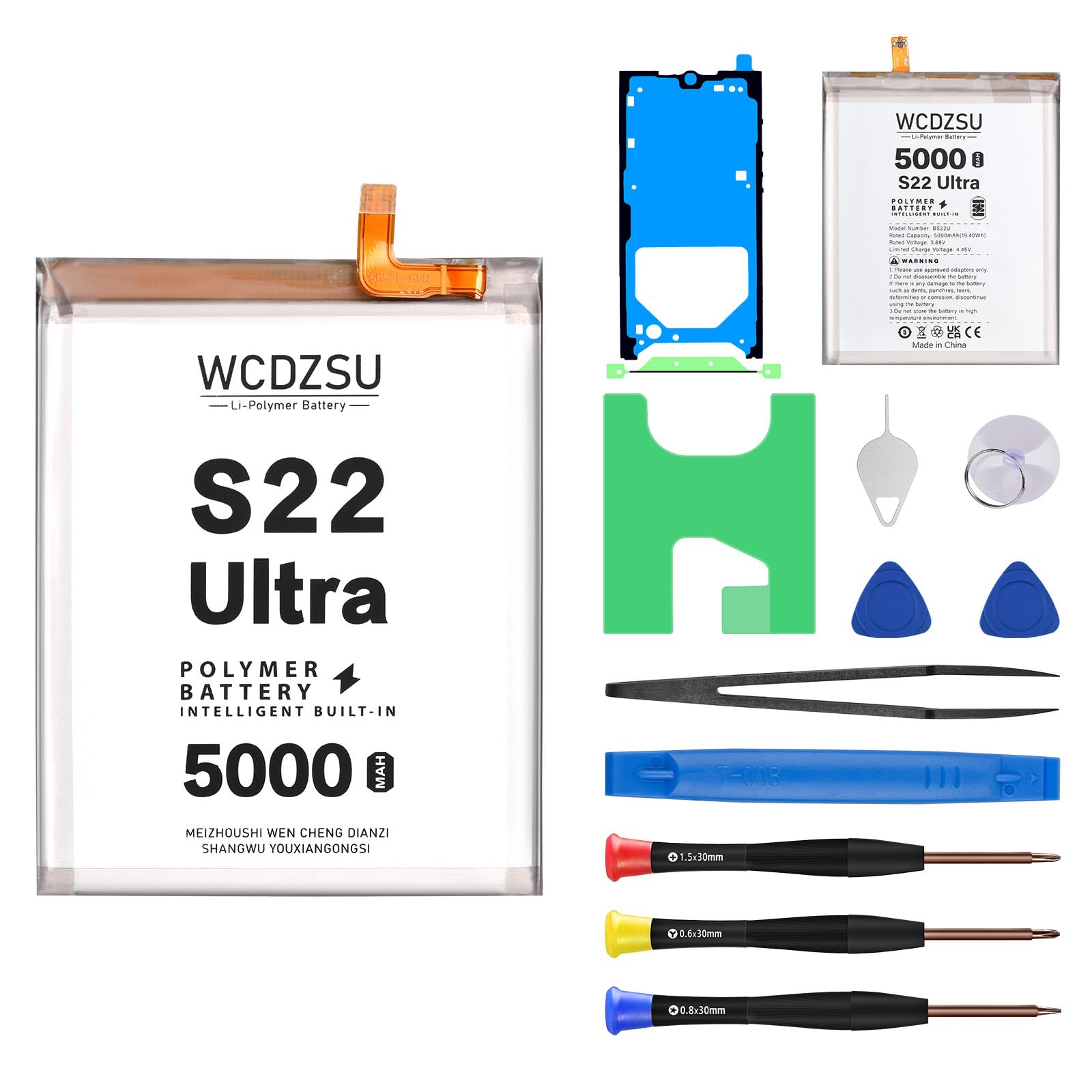 SIMフリー Galaxy S22 Ultra 256GB 1263 良好電池 Amazon.com: WCDZSU Battery Replacement for Samsung Galaxy S22