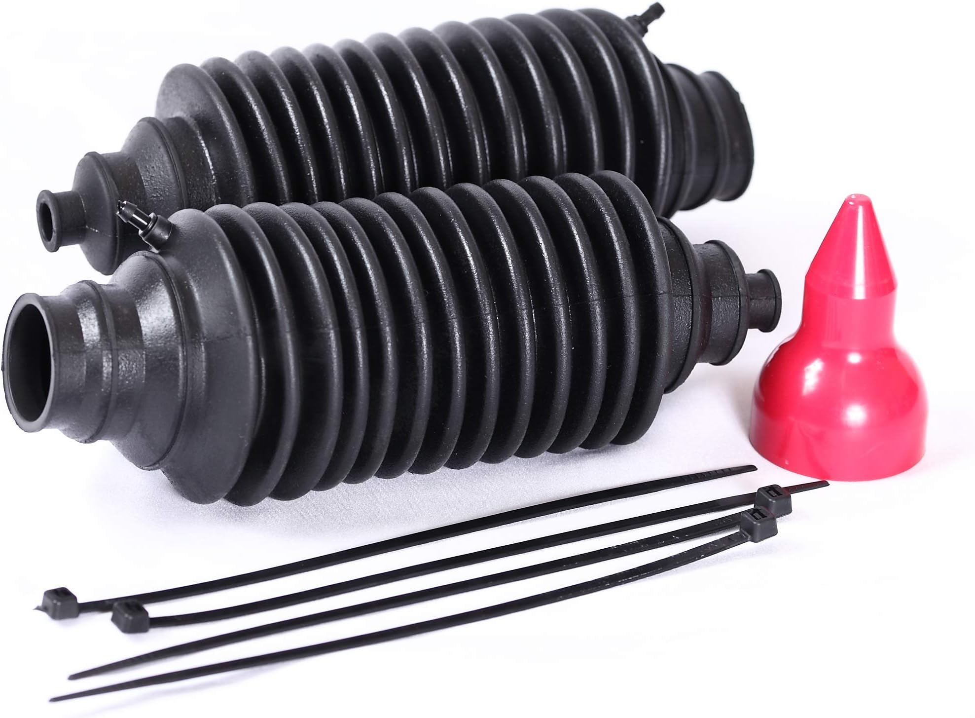 FLEXX BOOTFB4000 Universal Rack and Pinion Boot - Specially Formulated Extra Heavy Duty Rubber Compound - Highly Flexible (2 pack)