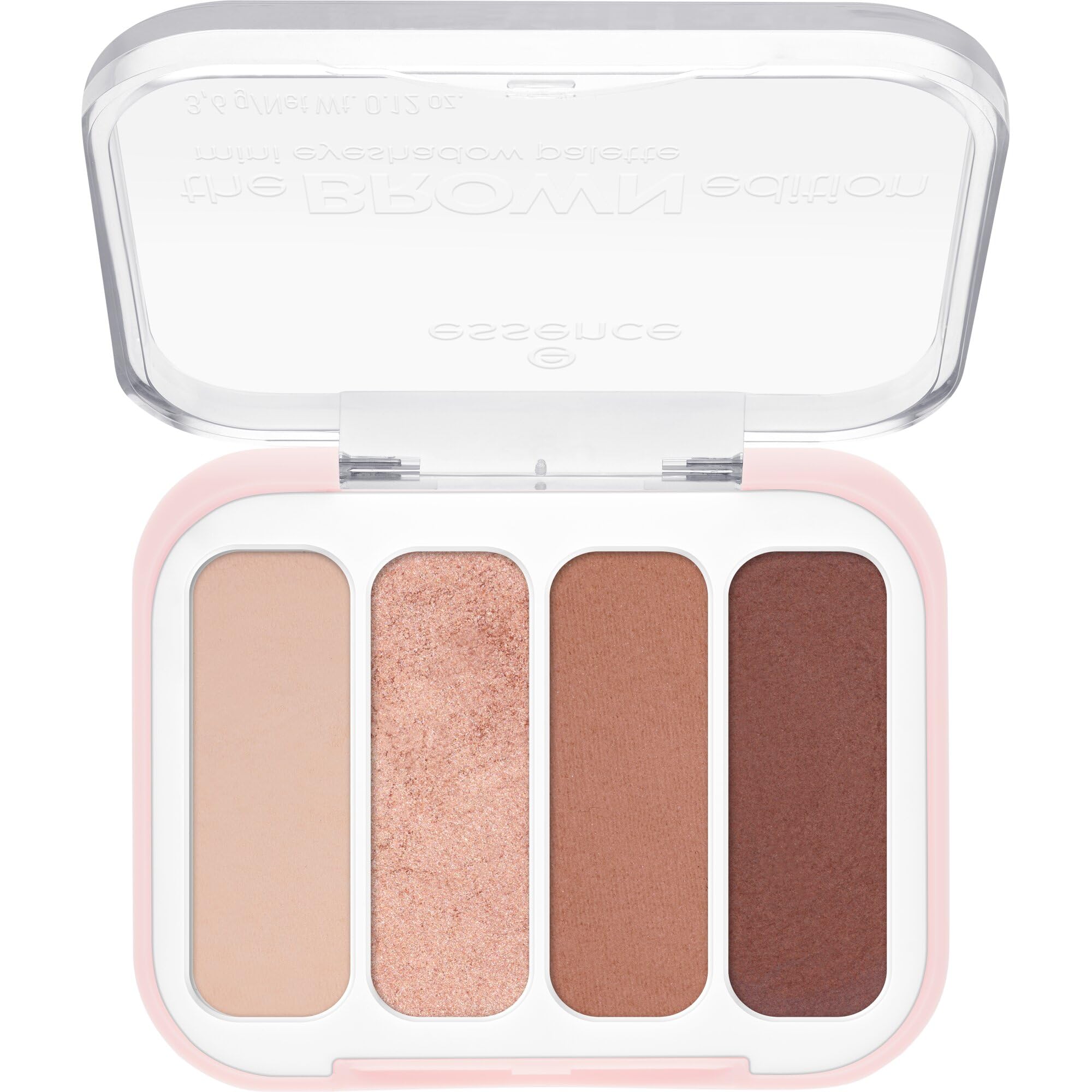 essence the BROWN edition mini, Eyeshadow Palette, longlasting (3.6g)