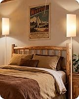 Vista 30 de Juego de 2 lámparas de pie regulables para sala de estar con 2 controles remotos e interruptor de pie, lámpara de pie moderna de 64.4 pulgadas