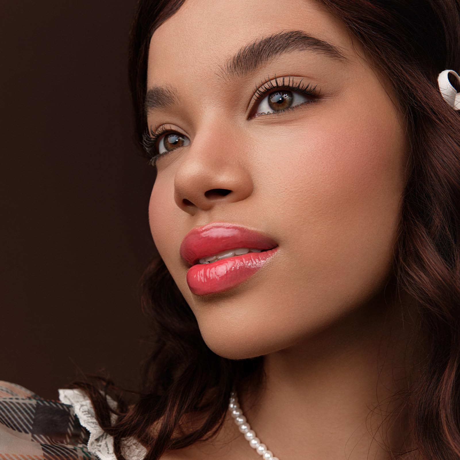 Flower Knows The Sweetie Bear Coating Lip Jelly,Soft Moisturizing Tinted Lip Gloss with Botanicals,Lightweight Non-Sticky Pink Lips Plumper,Cruelty-Free,0.18 oz(): JE06 Strawpop