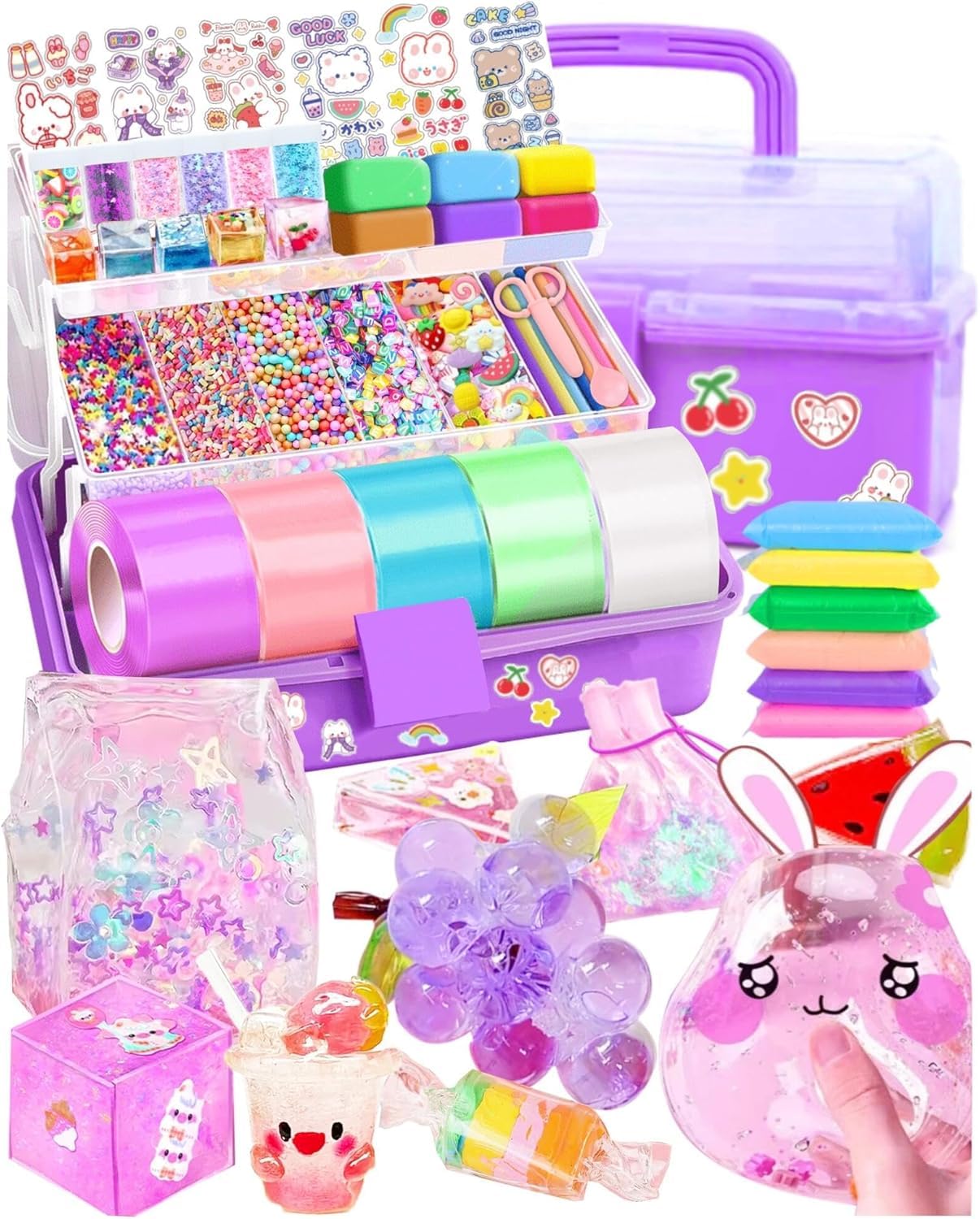 Amazon.com: ZiZa Nano Tape Bubble Kit for Kids, DIY Squishy Stress