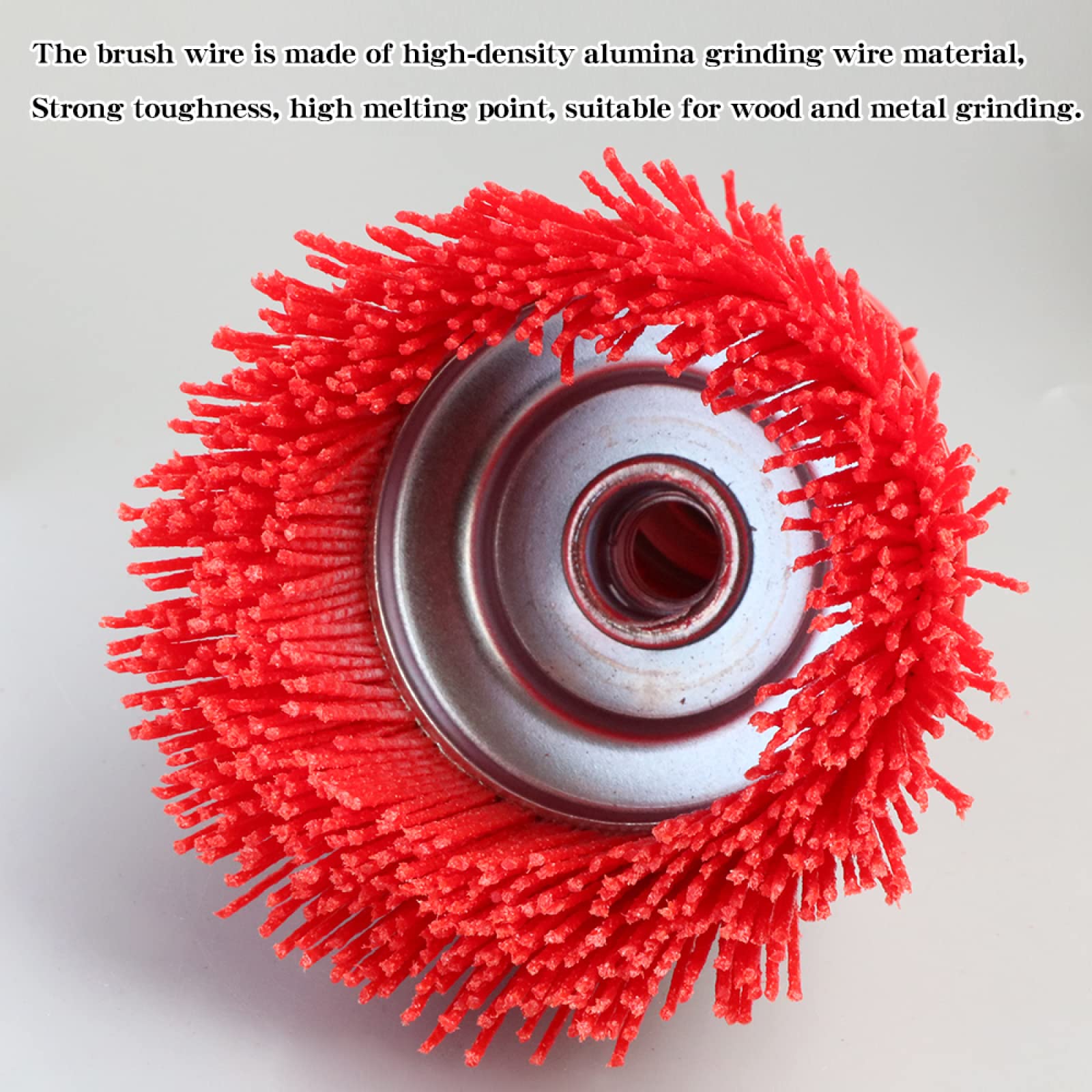 Smerigliatrice Angolare Da 120 Mm Filo Abrasivo Spazzole In - Foto 3