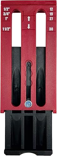 Miniatura 6 de Milescraft 1325 Pocket Jig 200 - Sistema completo de plantilla de agujero de bolsillo dobledoble. Fácil de usar, guía de taladro de bolsillo,