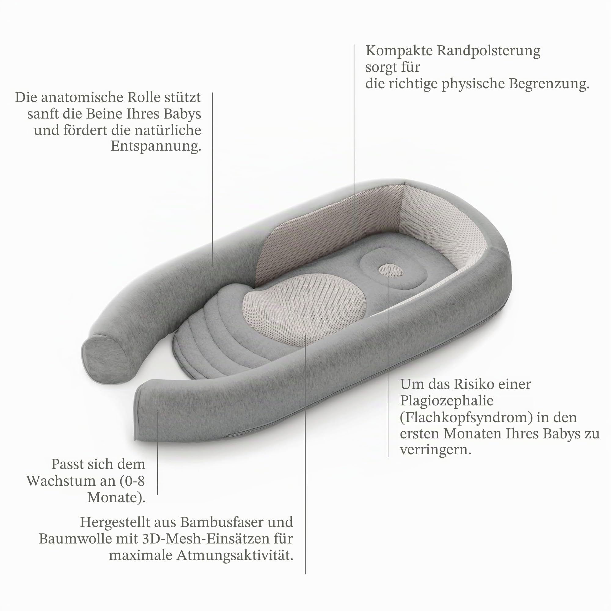 Welcome Pod Delicate Grey Inglesina