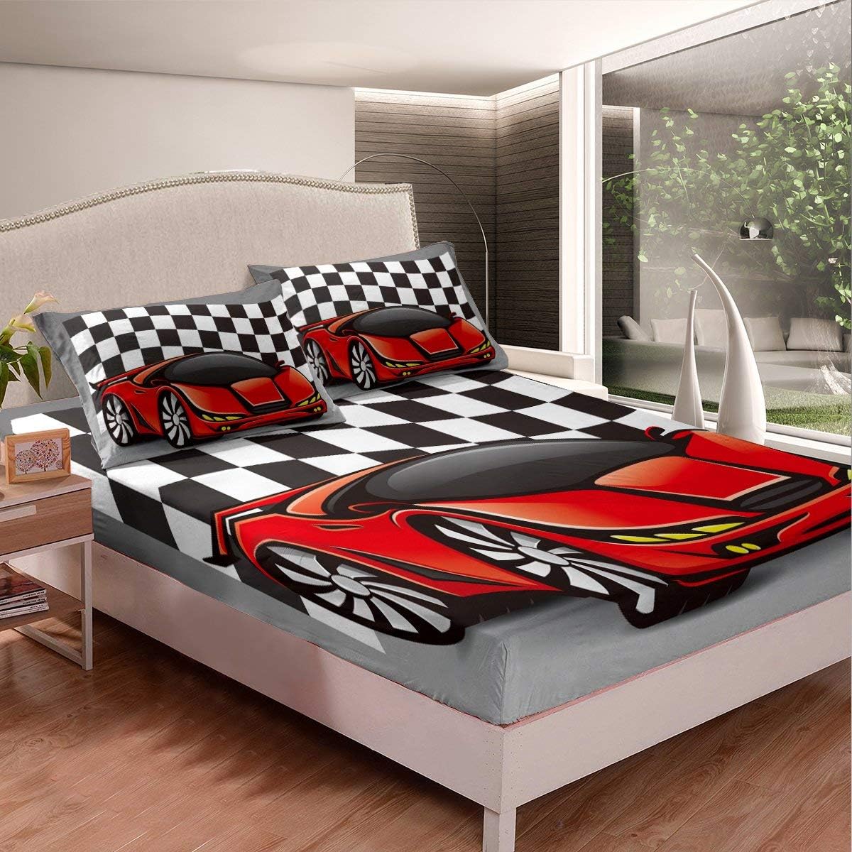 twin race car sheets