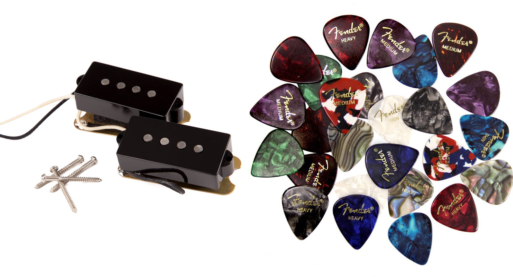 Fender Custom Shop '62 Precision Bass Pickup - Paquete negro con