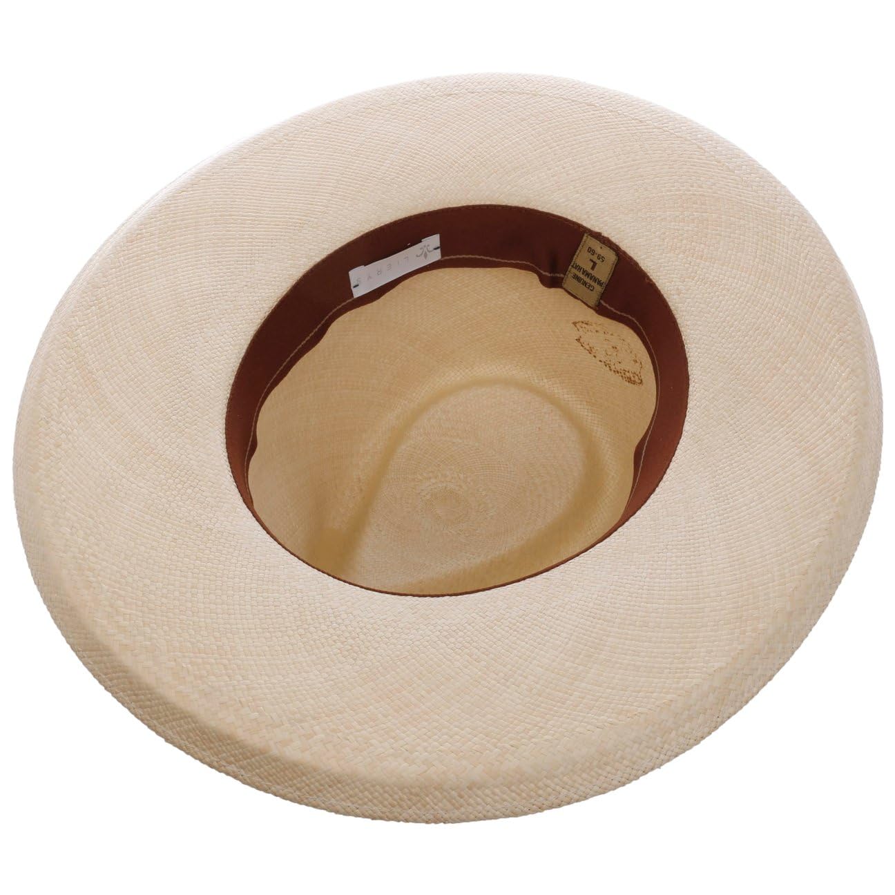 SOMBREROSHOP Ravinco Sombrero Fedora Panama Proteccion UV 50 Unisex Primavera Verano