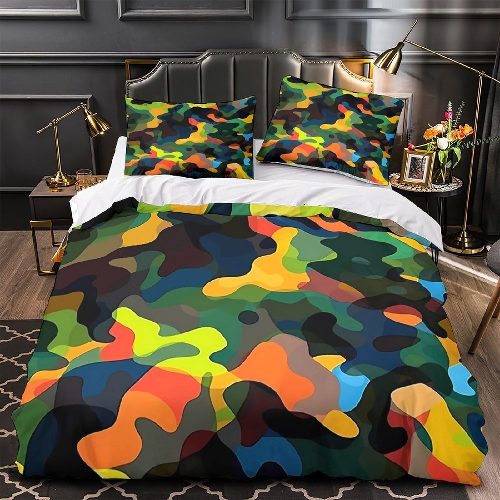 Parure de lit capybara respirante 260x220cm pour éviter la chaleur nocturne avec style