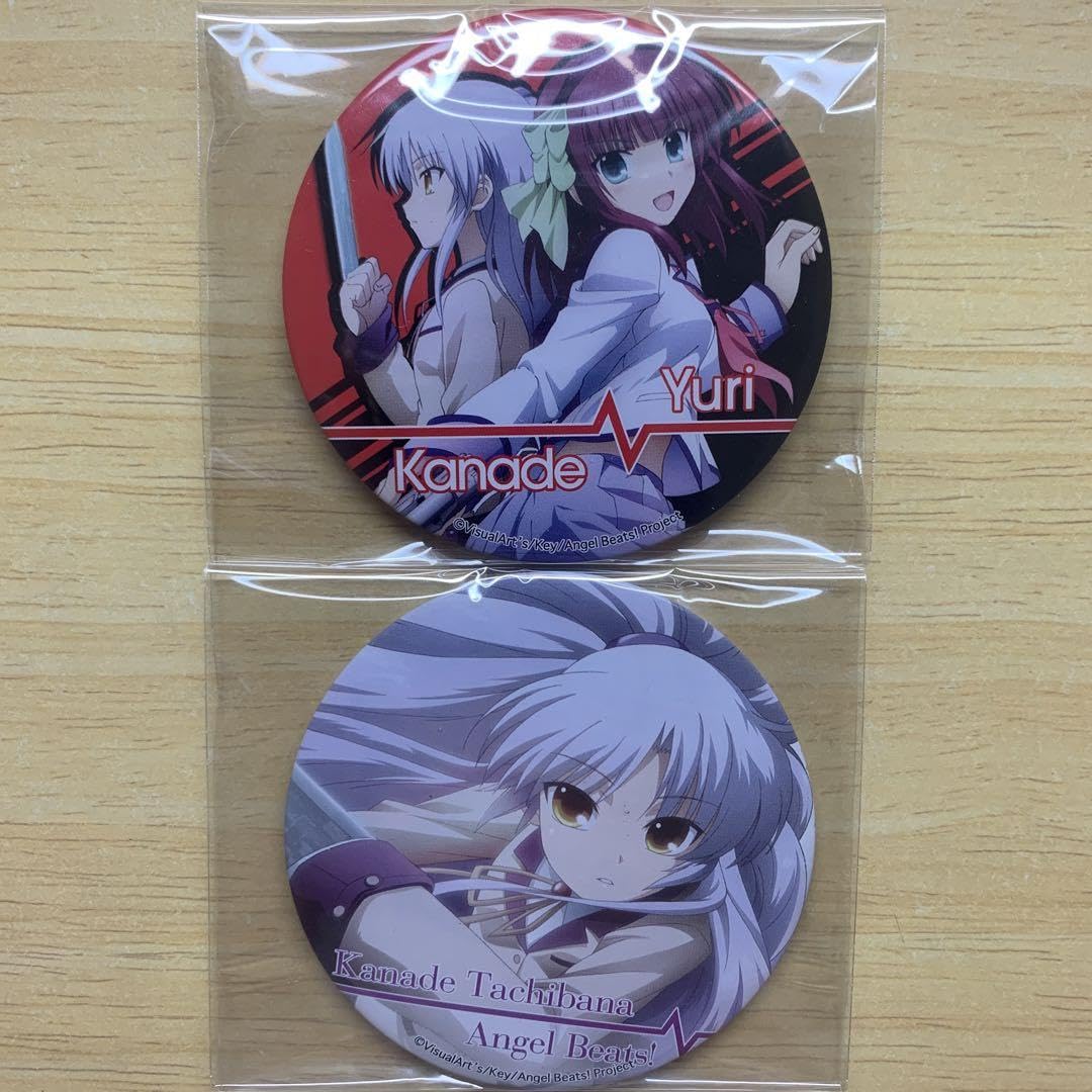 Angel Beats! 缶バッジ 立華かなで Amazon | Angel Beatsエンジェル ビーツ 立華 かなで 缶バッジ