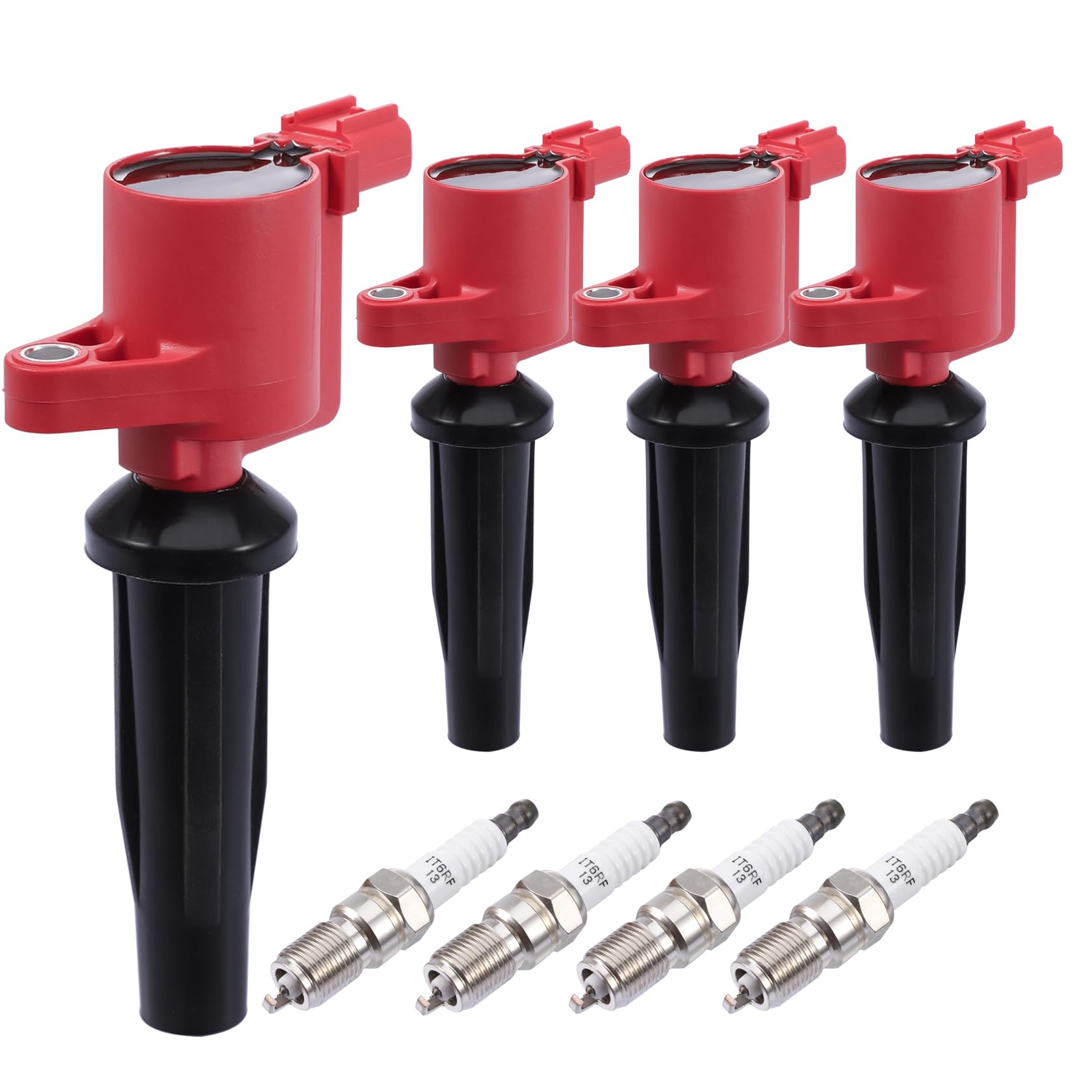 Amazon.com: Set of 4 Ignition Coil Pack and 4 Spark Plug