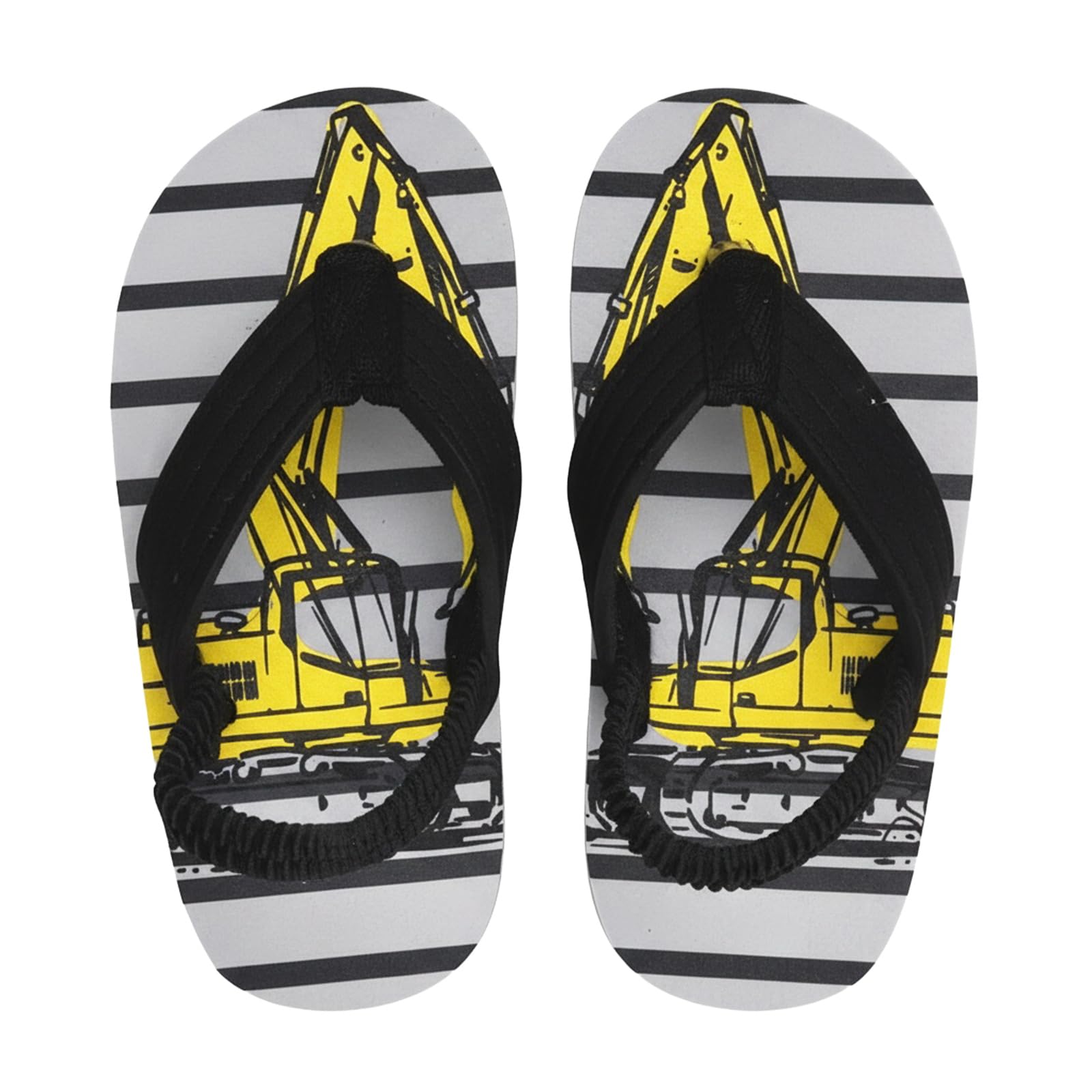 Boys Girls Strap Flip Flops Sandals Cute Cartoon Unicorn Shark Toddler Flip Flop Kids Pool Beach Flat Slide Summer Water Shoes