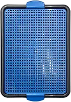 Sanitário Canino Xixi Dog Banheiro Pet Tapete Higiênico Cães Premium (Azul)