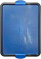 Sanitário Canino Xixi Dog Banheiro Pet Tapete Higiênico Cães Premium (Azul)