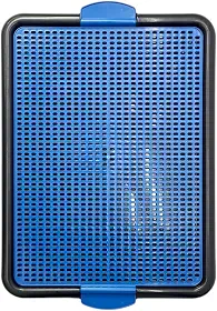 Sanitário Canino Xixi Dog Banheiro Pet Tapete Higiênico Cães Premium (Azul)