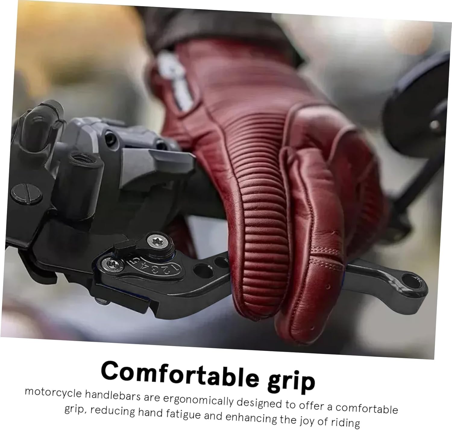 1set Motorcycle Brake Clutch Lever for Dirt and Atvs Ergonomic Design Material Easy Installation Compatible Models