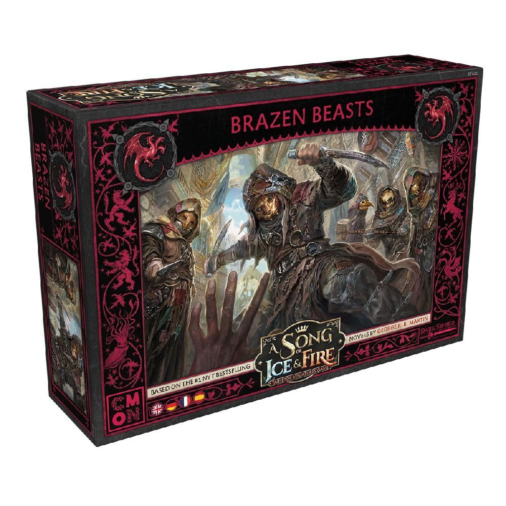 CMON, A Song of Ice & Fire - Brass Animals, Expansion, Tabletop, 2 Players, Ages 14+, 45-60 Minutes, German, Multilingual