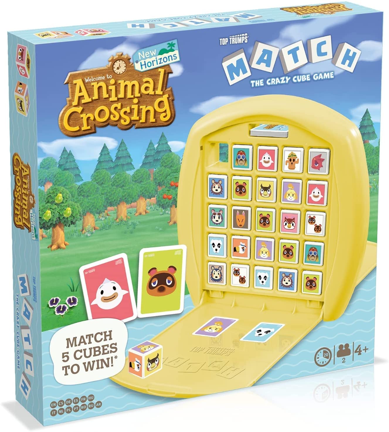 Top Trumps Match Animal Crossing Match Board Game, Play with 15 of your favourite characters including Slider - Image 3