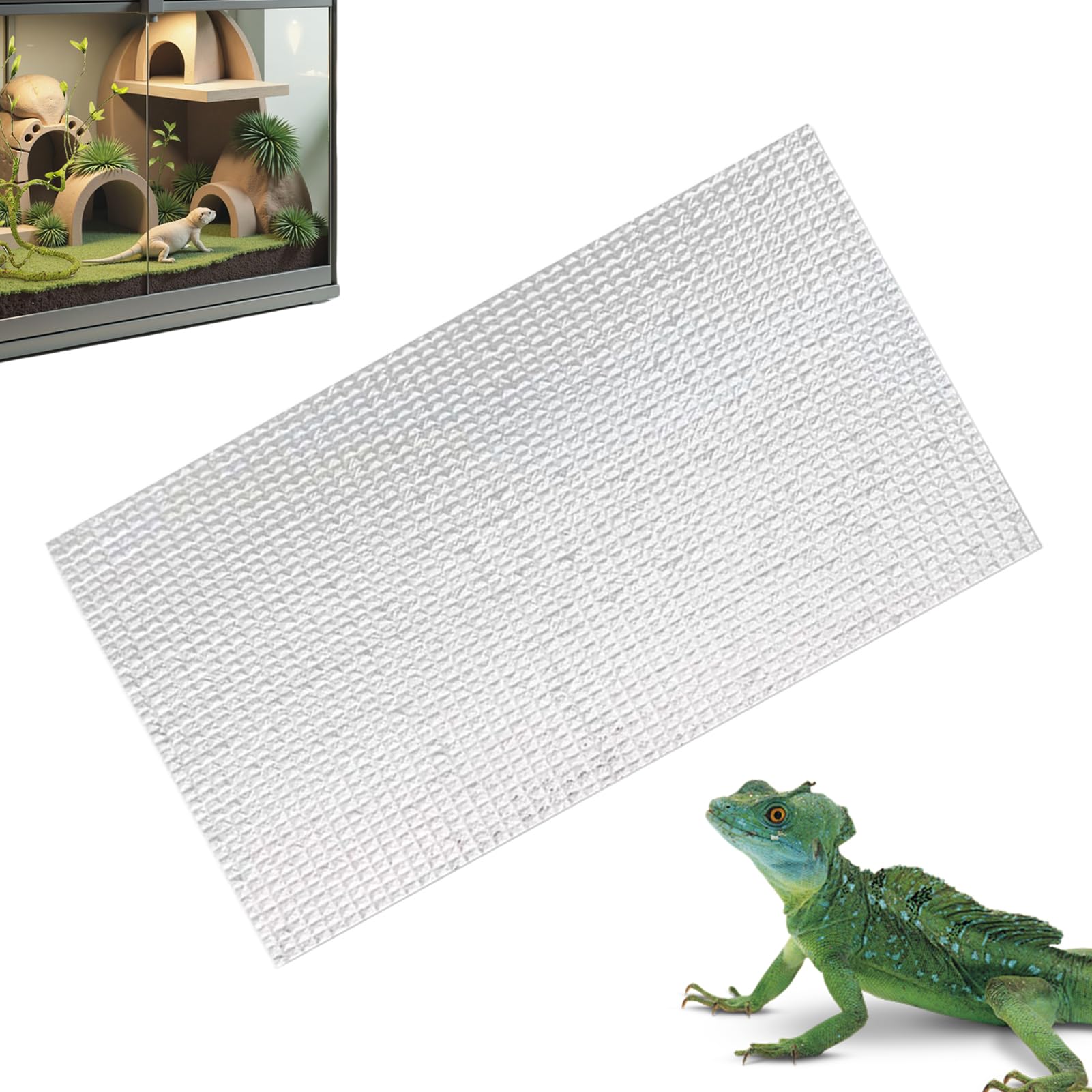 Reflective Insulation | Insulation Blanket for Terrariums - Thermal Barrier for Reptile Terrarium: Snakes, Lizards and Turtles