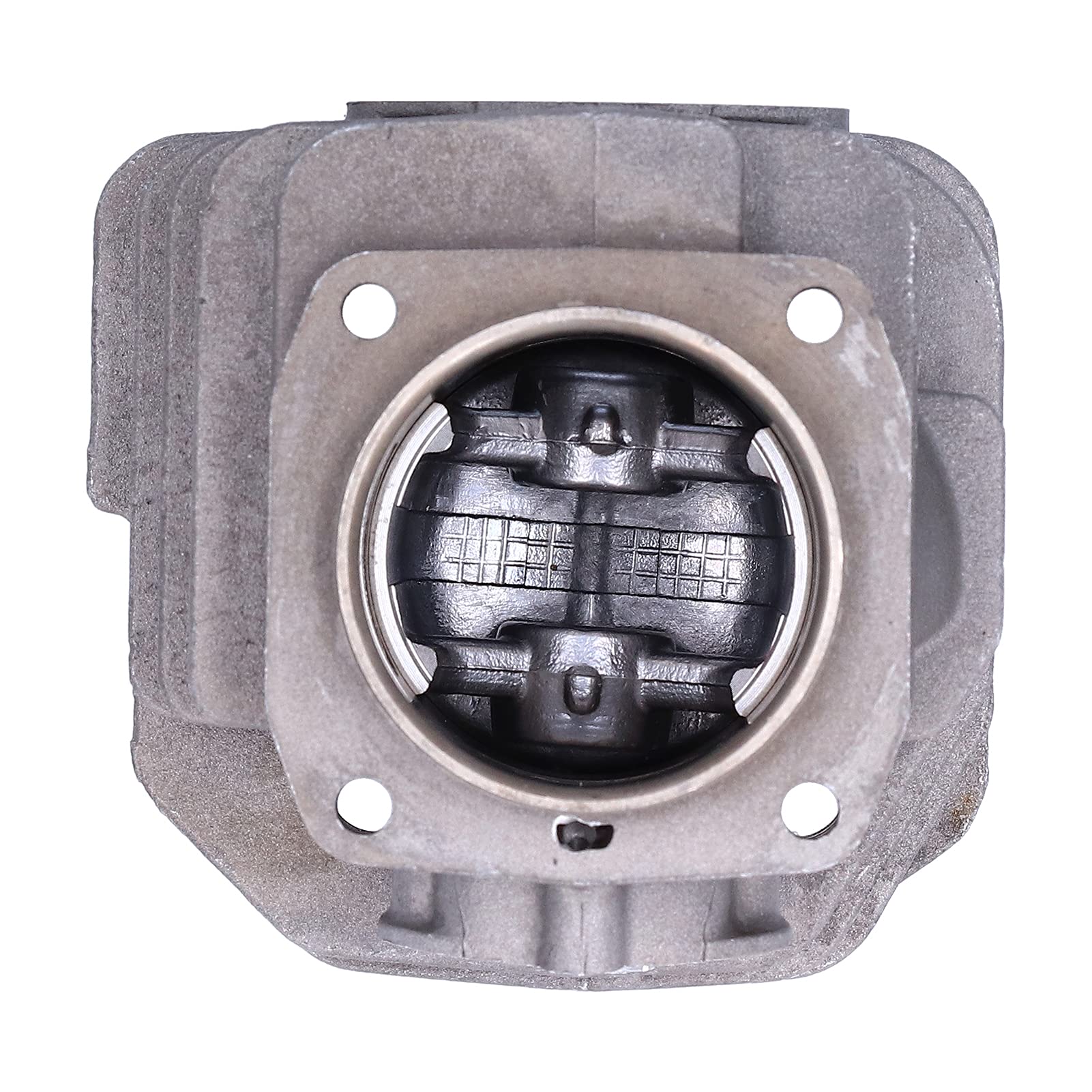 Kit Testata di Ricambio da 45 Mm per Motosega Componenti Durevoli del Motore in Lega di Alluminio Ad Alto Contenuto di Silicio