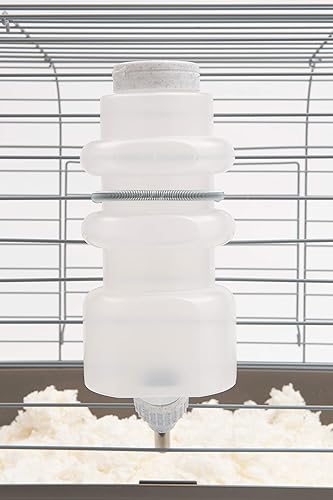 Miniatura 3 de Lixit Top Fill - Botellas de agua sin goteo para conejos, hurones, hámsters, cobayas, ratas, chinchillas y otros animales pequeños (32 onzas,