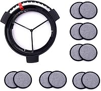 Vista 9 de Filtro de agua para cafetera de repuesto con marco para cafetera Mr. Coffee, filtro de agua compatible Mr Coffee y soporte - WF10