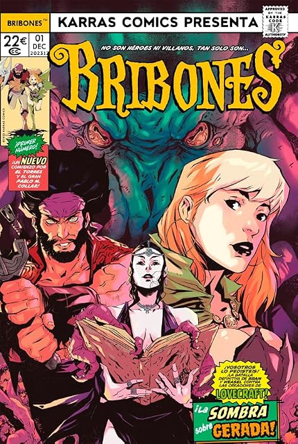 Portada de Bribones 5 ¡la Sombra sobre Gerada!